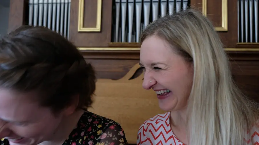 Emotionaler Moment bei der Trauung