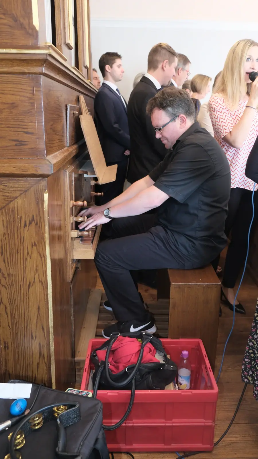 Organist bei der Hochzeit in Wallnsdorf